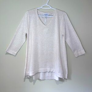 Repeat light 3/4 sleeve sweater